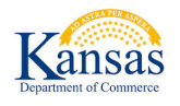 Kansas Department of Commerce logo